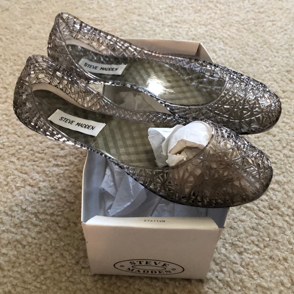 Steven Madden Jelly Flats